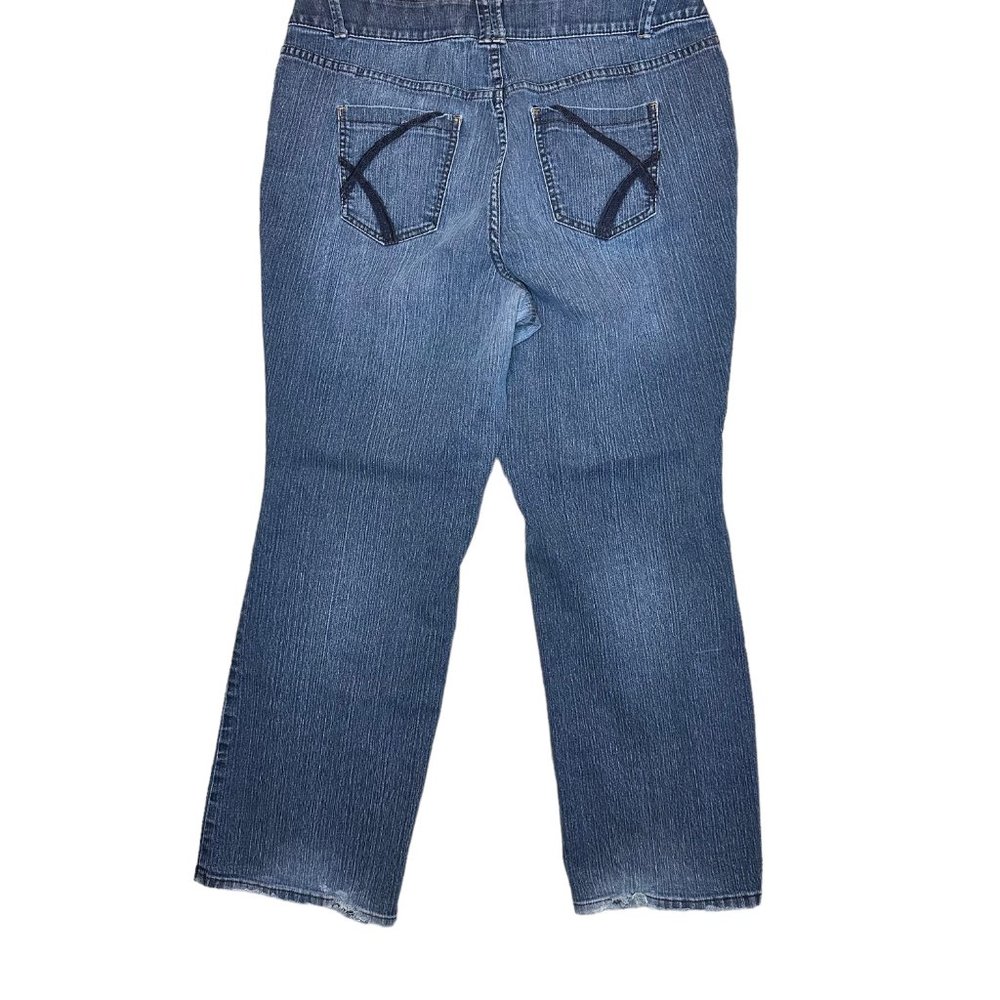 Lane Bryant Distinctly Bootcut Dark Wash Jeans - Picture 3 of 4